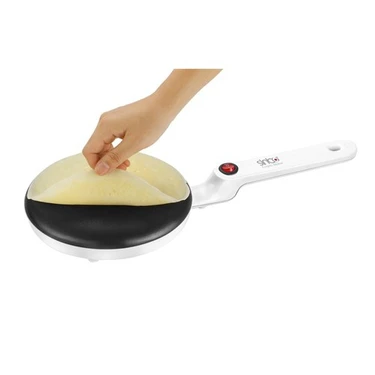 Sinbo Krep ve Gözleme Makinesi 700 Watt Yapışmaz Pişirme Plakası 20 cm Beyaz