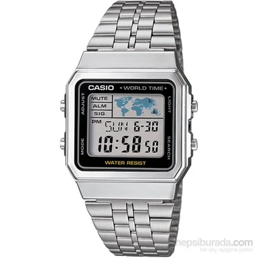 Casio A500WA-1DF Digital Erkek Kol