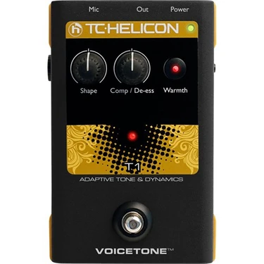 ボーカルエフェクター　TC-HELICON VoiceTone T1 TC HELICON VoiceTone Single T1 Fiyatı - Taksit Seçenekleri