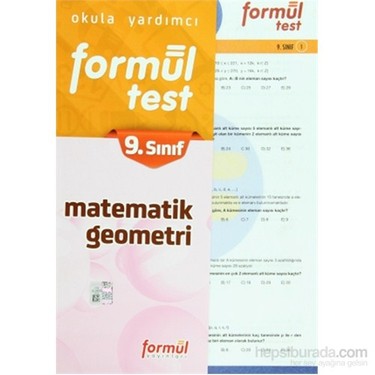 9 Sinif Matematik Geometri Yaprak Test Kolektif Kitabi