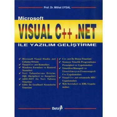 Beta Yayınevi Visual J# .net İle Yazılım