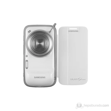 Samsung Galaxy S4 Zoom Kapaklı Kılıf Beyaz EF-GGS10FBEGWW Fiyatı