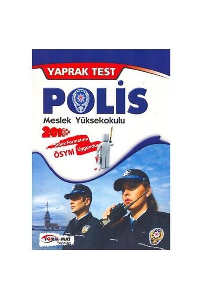 Format Polis Meslek Yüksekokulu Yaprak Test 2010