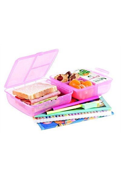 Lux Plastic L322 Magic Lunch Box (Beslenme için Saklama Kabı)