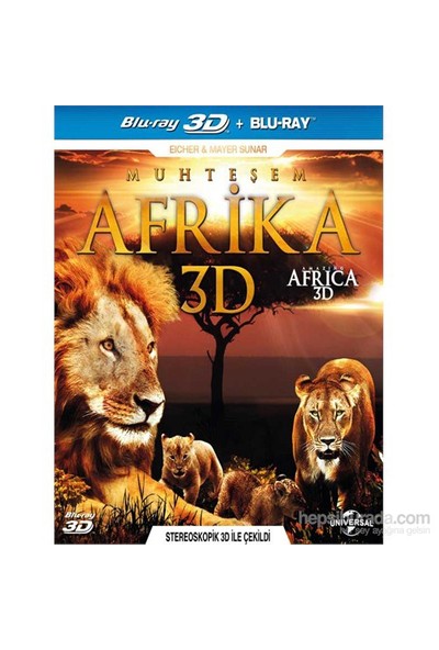 Amazing Africa - Muhteşem Afrika (3D Blu-Ray Disc)