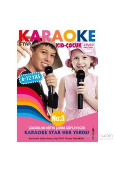 Karaoke Star No:3 Kid-Çocuk (Mikrofonsuz)