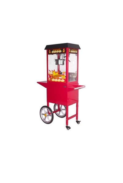 Bykitchen Arabalı Popcorn Makinesi