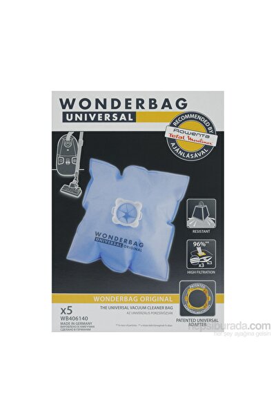 Rowenta Wonderbag Universal Orjinal Toz Torbası (1 Pakette 5 Adet)