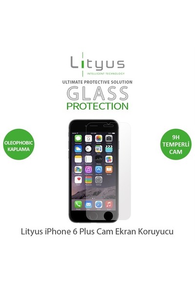 Lityus Apple iPhone 6 Plus Cam Ekran Koruyucu - AKLGPIP6P