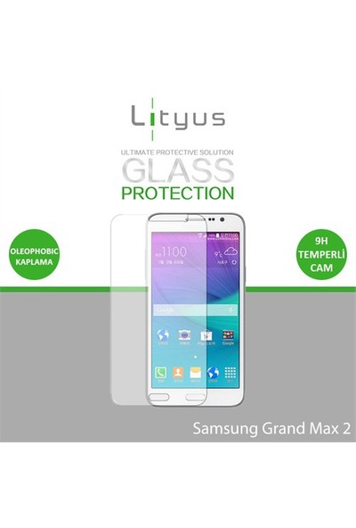 Lityus Samsung Grand Max 2 Cam Ekran Koruyucu