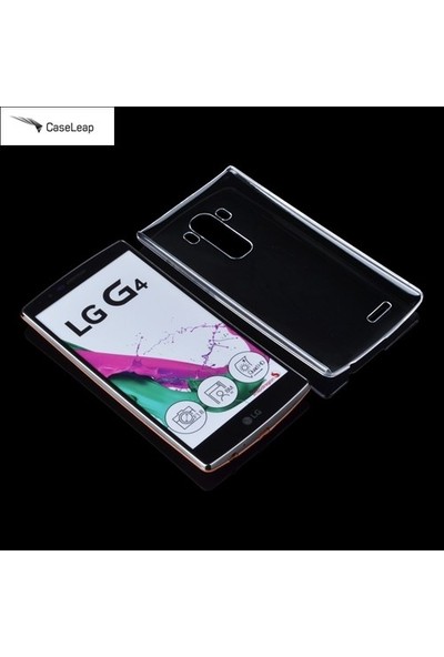 Case Leap Lg G4 Ultra İnce Silikon Kılıf Şeffaf
