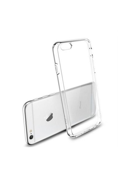 Navidata Apple Iphone 6 6S İnce Şeffaf Silikon Kılıf