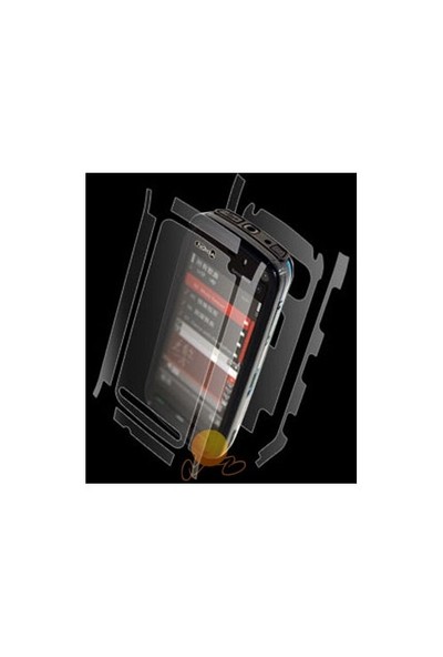 Zagg Invisible Shield ( Nokia 5800 Görünmez + Çizilmez Kılıf + Ömür Boyu Garanti ) Ön + Arka