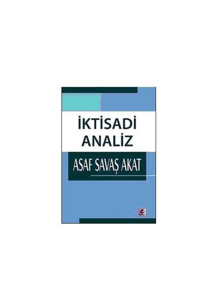 İktisadi Analiz