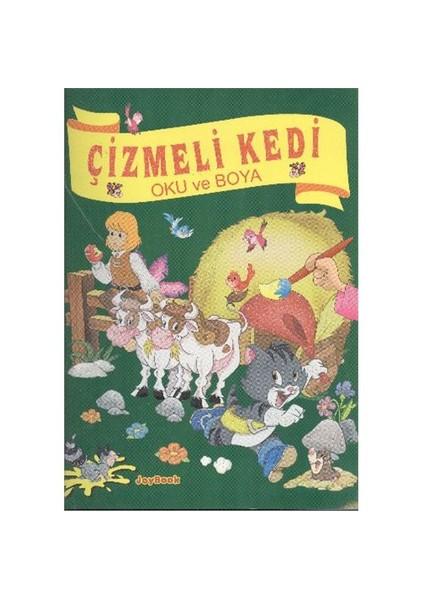 Oku Ve Boya Çizmeli Kedi