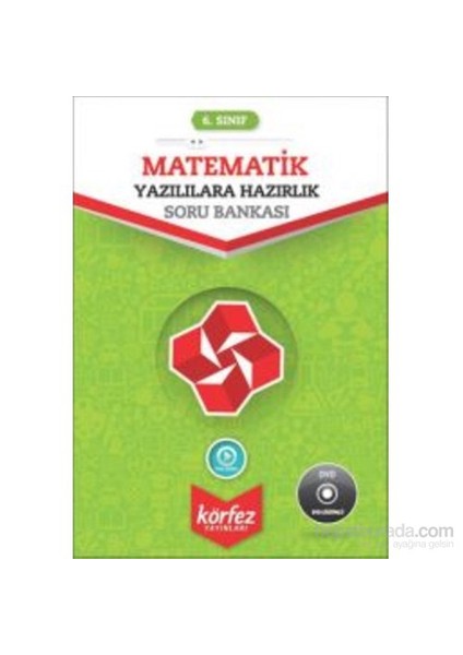 6.Sınıf Matematik Yazılılara Hazırlık Soru Bankası