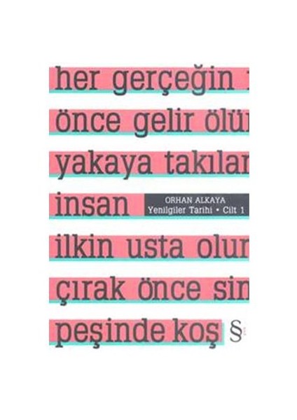 Yenilgiler Tarihi Cilt 1 - Orhan Alkaya