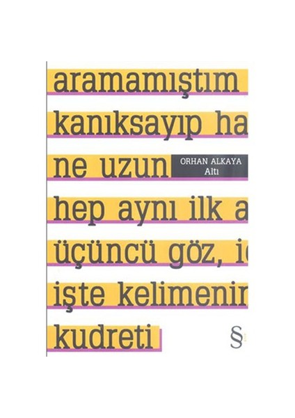 Altı - Orhan Alkaya