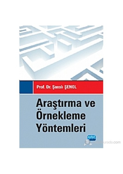 Araştırma Ve Örnekleme Yöntemleri-Şanslı Şenol