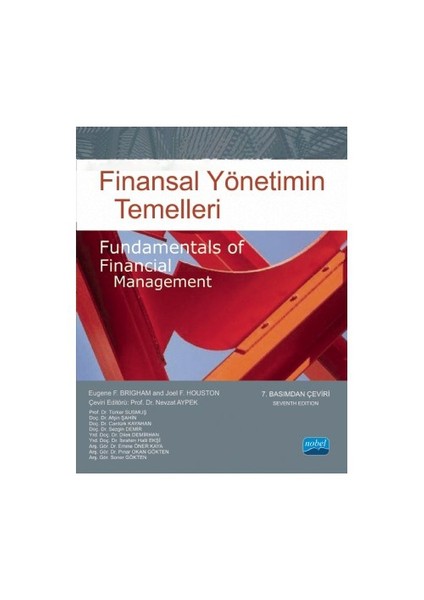 Finansal Yönetimin Temelleri (Fundamentals Of Financial Management) - Joel F. Houston