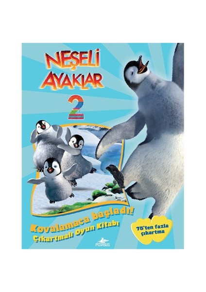 Neşeli Ayaklar 2 - Çıkartmalı Oyun Kitabı