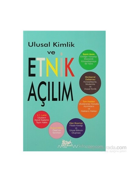 Ulusal Kimlik Ve Etnik Açılım-Glen Bowman