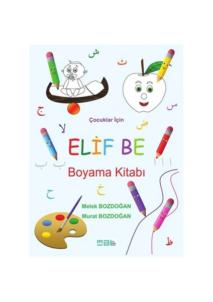 Elif Be Boyama Kitabı - Melek Bozdoğan