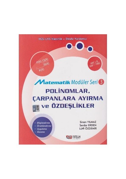 Polinomlar Çarpanlara Ayırma ve Özdeşlikler (Matematik Modüler Seri 3)