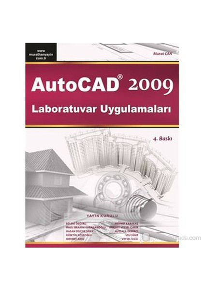 Autocad 2009 (Laboratuvar Uygulamaları)-Murat Can