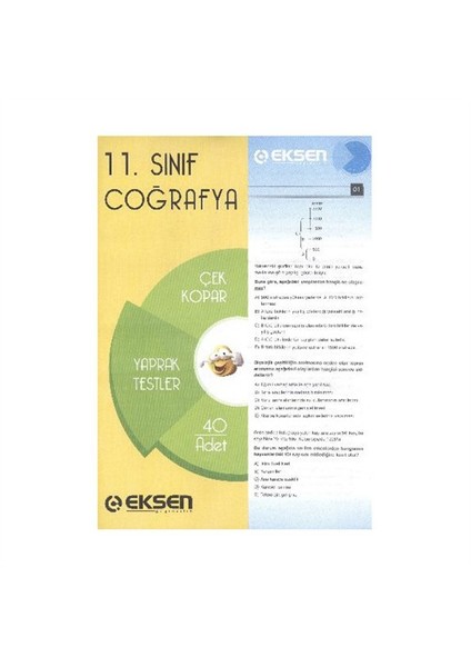 11. Sınıf Coğrafya Yaprak Test