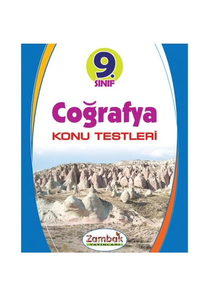 Zambak Yayınları 9.Sınıf Coğrafya Konu Yaprak Testleri