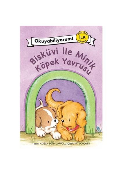 Bisküvi İle Minik Köpek Yavrusu-Alyssa Satin Capucilli