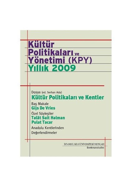 Kültür Politikaları Ve Yönetimi (kpy)