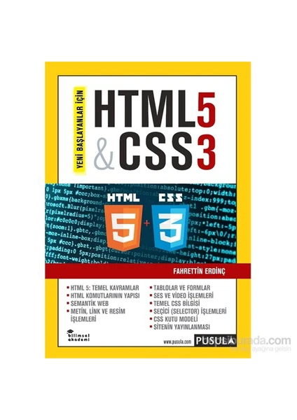 Html5 & Css3 - Fahrettin Erdinç