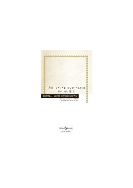 Babil Yaratılış Destanı - Ciltli