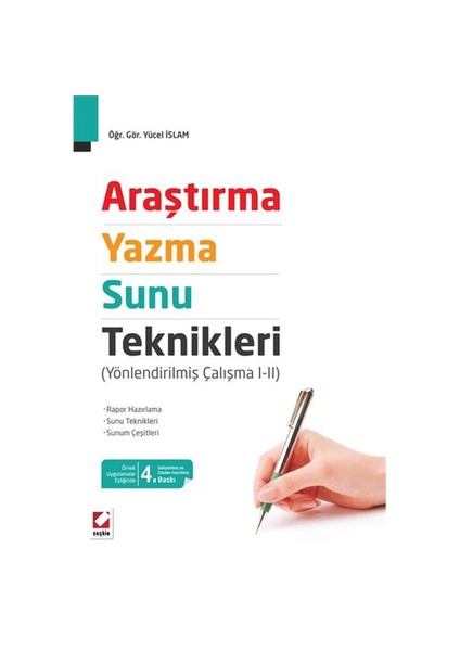 Araştırma, Yazma Ve Sunu Teknikleri
