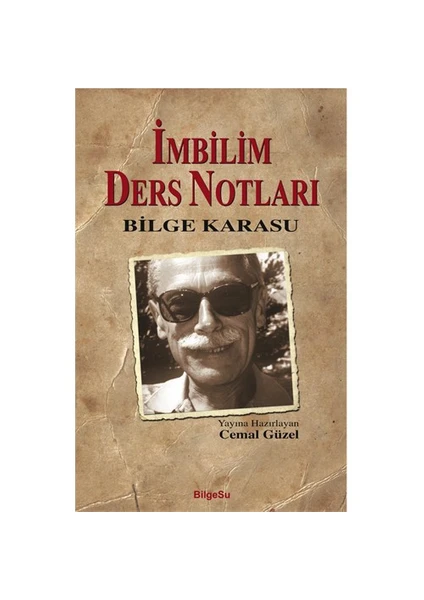 İmbilim Ders Notları-Bilge Karasu