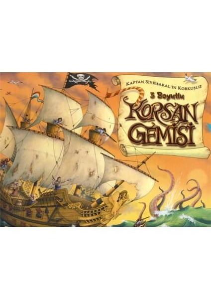 Korsan Gemisi - 3 Boyutlu Kitap-Nick Denchfield