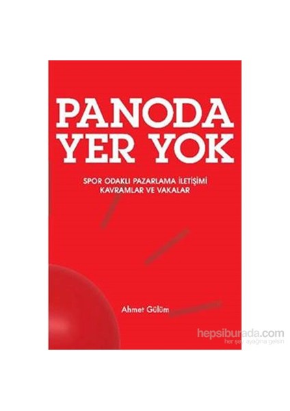 Panoda Yer Yok-Ahmet Gülüm