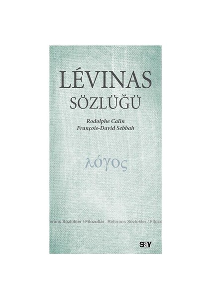 Levinas Sözlüğü