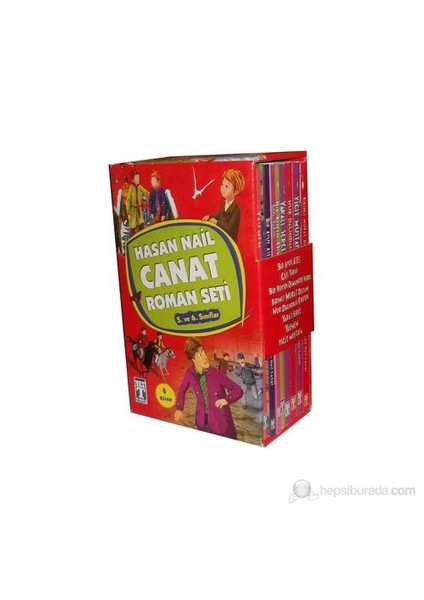 Hasan Nail Canat Roman Seti (8 Kitap) (5 Ve 6. Sınıflar İçin) - Hasan Nail Canat