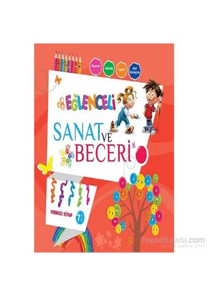 Eğlenceli Sanat Ve Beceri - Kırmızı Kitap - Future Books