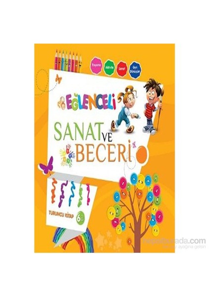 Eğlenceli Sanat Ve Beceri - Turuncu Kitap - Future Books