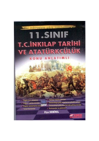 11. Sınıf T.C. İnkılap Tarihi ve Atatürkçülük Konu Anlatımlı