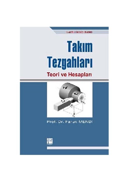 Takım Tezgâhları Teori Ve Hesapları