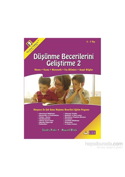 Düşünme Becerilerini Geliştirme 2 Eğitim Kiti (1 Kitap + 2 Materyal)