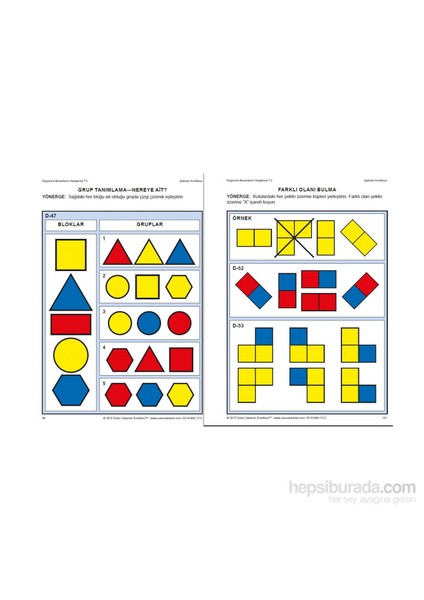 Düşünme Becerilerini Geliştirme 2 Eğitim Kiti (1 Kitap + 2 Materyal)
