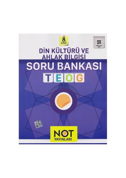Not 8. Sınıf Teog Din Kültürü Ve Ahlak Bilgisi Soru Bankası