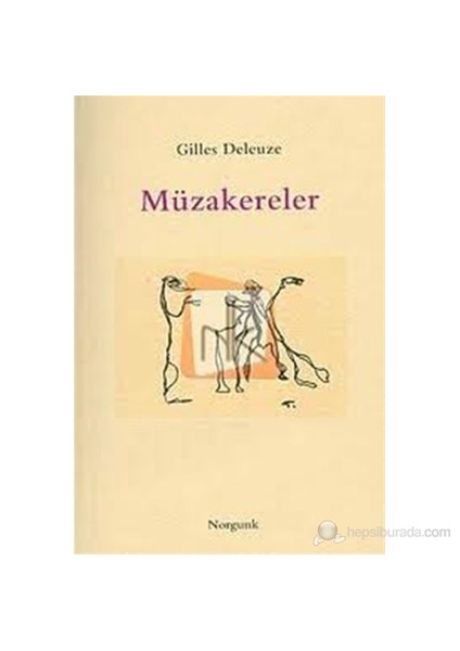 Müzakereler-Gilles Deleuze