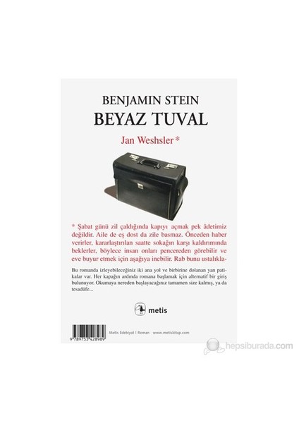 Beyaz Tuval - Benjamin Stein